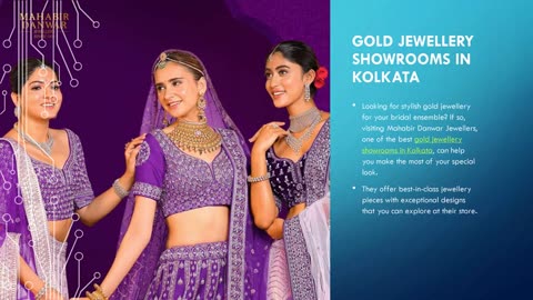 Gold Jewellery Showrooms in Kolkata