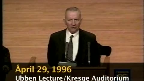 April 29, 1996 - Reform Party's Ross Perot Speaks at DePauw University