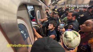 NYC subway riders are getting frustrated with protesters interrupting and disrupting their rides