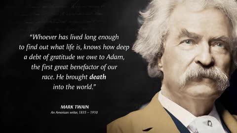 mark twain properb