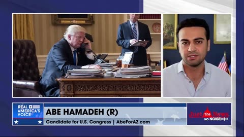 Abe Hamadeh humbled to receive Trump’s endorsement for Arizona U.S. House seat