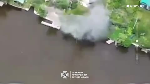 🚤💥 2 Russian boats destroyed by FPV-drones of the border guards in South.