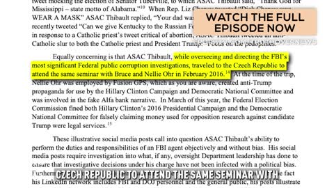 Anti-Trump FBI agent, Fusion &DOJ’s Ohr at Prague in early ‘16.Early start of the conspiracyTeaser