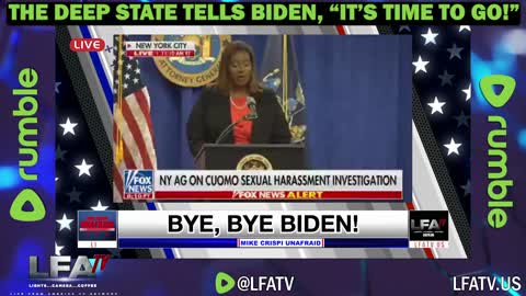 LFA TV CLIP: THE DEEP STATE TURNS ON BIDEN