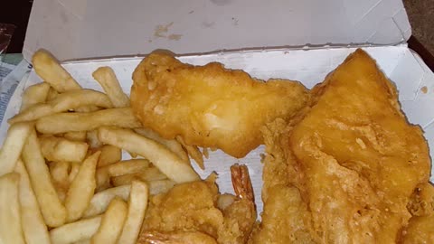 Meal, Long John Silver's, Telegraph Rd, Taylor, MI, 3/19/24