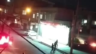 Iran - Sanandaj Iranian Security Forces Shooting at Protesters in Sanandaj