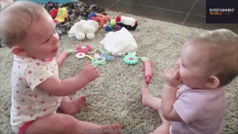 Best Videos Of Cute Twin Babies And Funny Twin Babies Compilation - Cute Baby Videos - Video 7