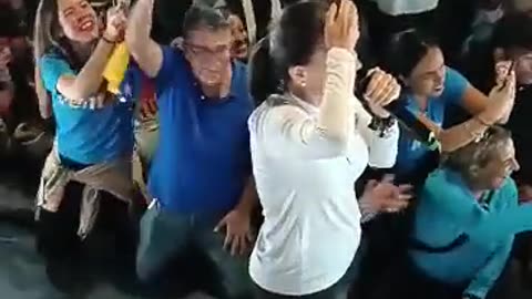 Venezuela Boconó, presidential candidate Maria Corina Machado