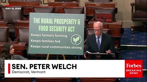 Peter Welch- 'Let's Pass The Rural Prosperity And Food Security Act And Keep Our Farmers Farming'