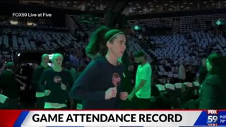 May 20, 2024 - Caitlin Clark Appearance Sets WNBA Attendance Record