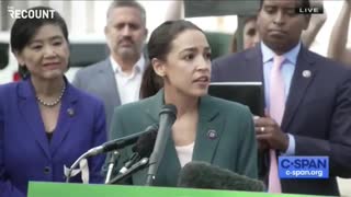 AOC Says Climate Change Needs "Wartime Scale Mobilization"