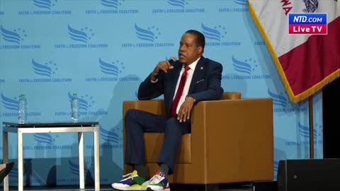 Larry Elder Interview at the 2023 Iowa Faith & Freedom Coalition Town Hall