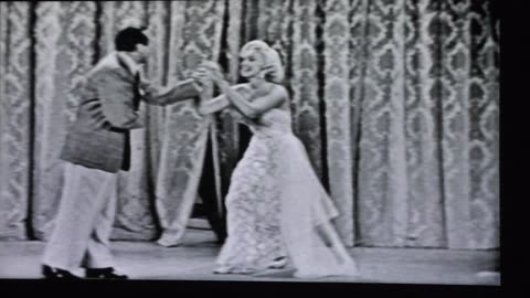 Marilyn Monroe 1st television appearance! Very sexy!