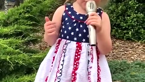 THIS IS IT - IT'S NEVER TOO EARLY TO START WITH THE NATIONAL ANTHEM