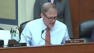 Chairman Jordan Questioning at Hearing with Dr. Anthony Fauci