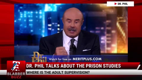 Dr. Phil Talks About The Prison Studies
