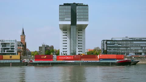 💝 Amazing View of Cologne Germany Seaport ❤️💝🌹