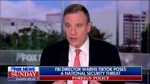 Sen. Mark Warner (D) Admits 'Trump Was Right' About TikTok