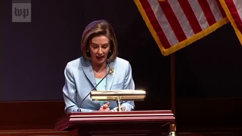 Nancy Pelosi Shouts "Slava Ukraine" as the US Congress Embraces Zelenskyy