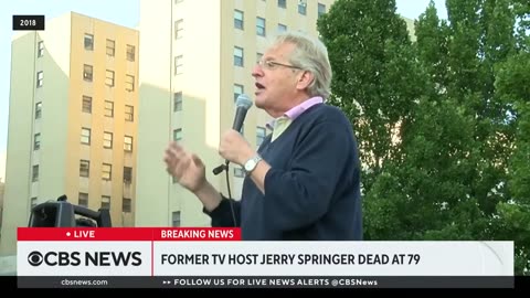 Iconic talk show host Jerry Springer dies at 79 | full coverage