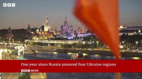 Ukraine war: One year since Russia annexed four regions