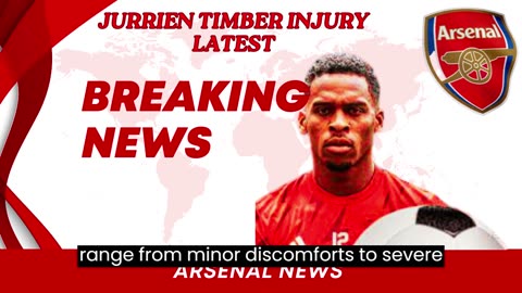 Jurrien Timber injury latest | Arteta concerned about star player performance