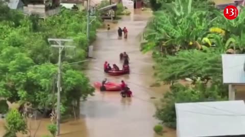 Indonesia flood death toll rises to 41 with 17 missing