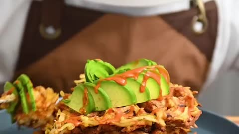 Waffle Maker Hashbrowns