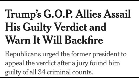 🚨 BREAKING: Trump gets the news he’s been DREADING amid guilty verdict