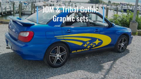 JDM Car Decals / Stickers and Graphics sets
