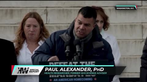 Dr. Paul Alexander, PhD - Defeat the Mandates DC Rally