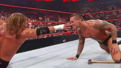 Randy Orton kissed Stephanie McMahon in front of Triple H