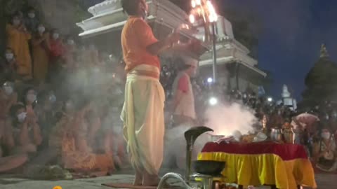 Last Shravan Somvar | Sandhyakalin Aarti | Pashupatinath