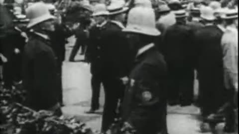 Theodore Roosevelt's Return To New York (1910 Original Black & White Film)