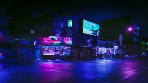 Night city lights - [lofi / jazzhop / chill mix]