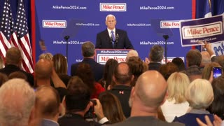 Mike Pence formally announces 2024 run for the White House at Iowa rally