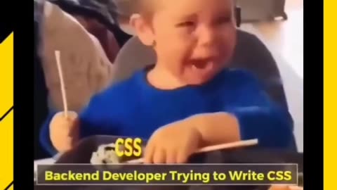 Backend developer trying to write CSS #shorts #trending #memes #viral