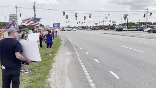 Trump Indictment Protest US 501 Myrtle Beach
