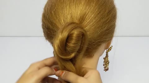 Hair style #3 - Quick & Easy Hairstyle for Medium and Long Hair