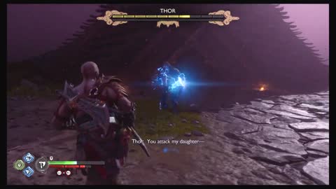 God of War Ragnarok - Thor versus Kratos 2