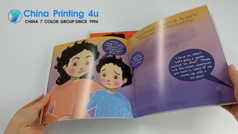 Various square size children's book printing