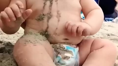 baby funny action
