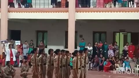 NCC Skit By Bapatla Women's Engineering College students 🇮🇳👮👩‍🚀👮🕵️👩‍✈️#ncc#army#It's me Bhumi#india