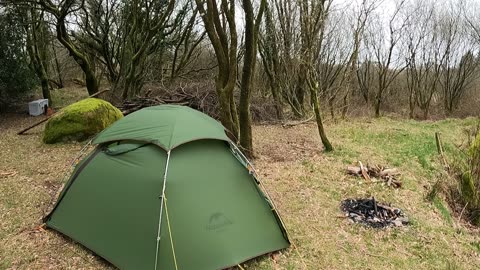 Tour around a wild campsite. Dartmoor. 22nd March 2023