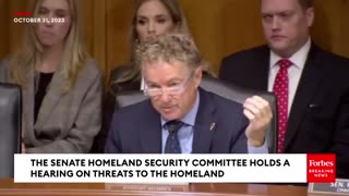 FBI Director Wray Has Shocking Admission After Being Questioned By Rand Paul