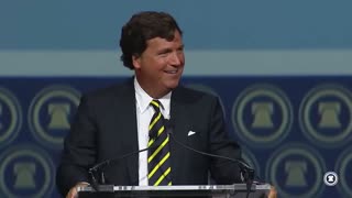 Was Tucker Carlson Already a Marked Man? or Did This Speech do Him in?