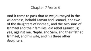The Book of Mormon. 1 Nephi 7 (STGS)