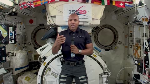 VP Kamala Harris Ends the Live Call with #NASA's Victor Glover | Final Moments