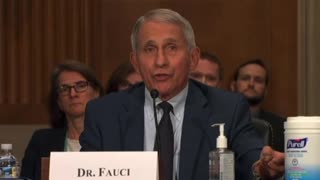 Fauci caught shaking like a leaf. as he lies...