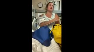 Doctor and nurse blown away in hospital by lady that proves to them she is magnetic